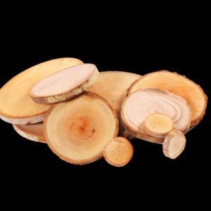 Wood Slice Round 2-7cm