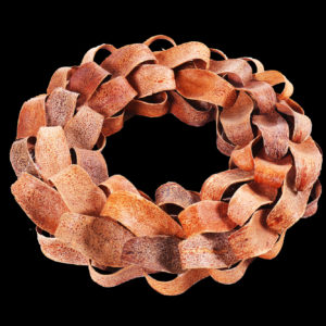 Wreath Mahogany Spoon