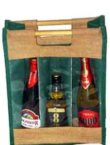 Jute Wine Bags 0011