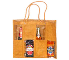 Jute Wine Bags 0024
