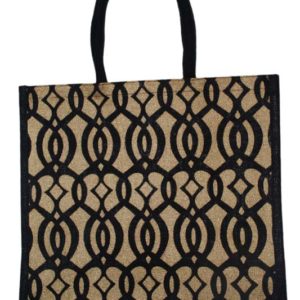 Jute Shopping Bag Laminated Self Handle JSB 004
