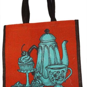 Jute Shopping Bag Laminated Self Handle JSB 005