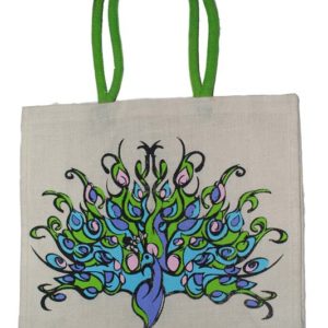 Jute Shopping Bag Laminated Self Handle JSB 006