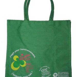 Jute Shopping Bag Laminated Self Handle JSB 013