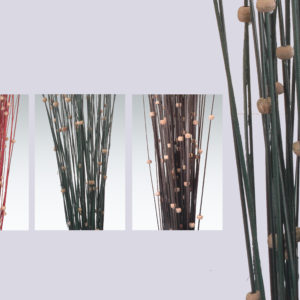 Buri with Wood Beads